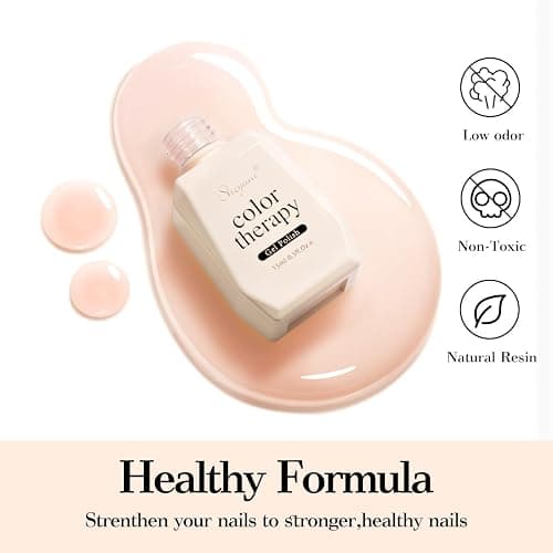 SHOYUM Sheer Jelly Nude Gel Nail Polish 15ml Soak Off UV LED Natural Nail Gel Polish Nail Art French Manicure Salon DIY at Home Curing Required 1 Piece Single Bottle 0.51 Fl.oz X04 thumbnail 5