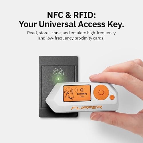 Flipper Zero - Portable Multi-Tool Device for Geeks - Fully Open-Source & Customizable - RFID + NFC Reader, Infrared Remote and Wireless Signal Explorer for Curious Minds thumbnail 4