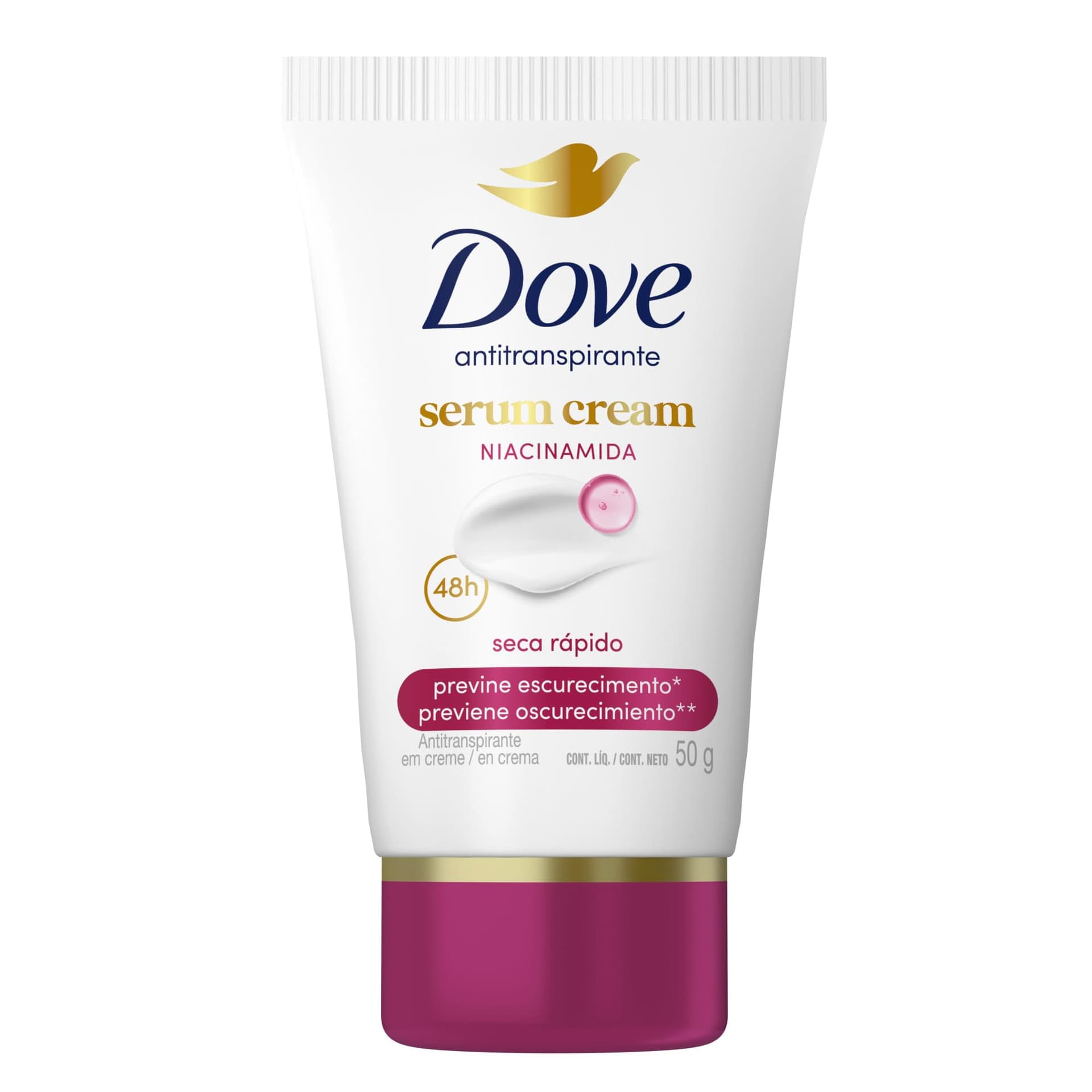 Dove Desodorante Antitranspirante em Creme Previne Escurecimento 50 G - Image 1