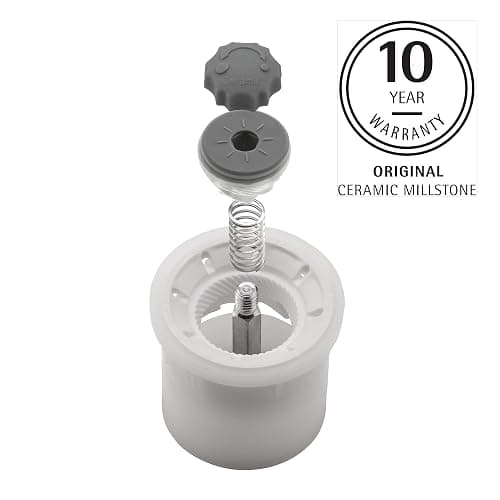 WMF Ceramill Natura - Juego 2 molinillos, Madera 13,8 cm Ø 6 cm, Molinillo de sal y pimienta, Molinillo de cerámica para Especias thumbnail 11