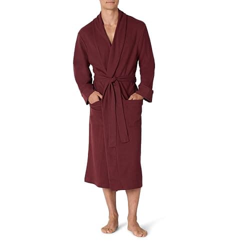 Amazon Essentials Mens Lightweight Waffle Bathrobe (Available in Big & Tall) - Image 1