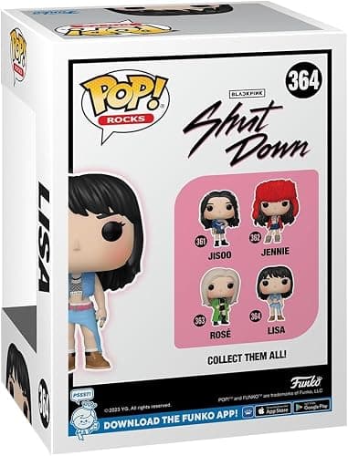POP Rocks: Blackpink - Lisa Funko Vinyl Figure (Bundled with Compatible Box Protector Case), Multicolored, 3.75 inches thumbnail 4