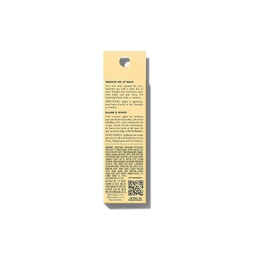 e.l.f. Squeeze Me Lip Balm, feuchtigkeitsspendender Lippenbalsam für einen Hauch von Farbe, mit Hyaluronsäure angereichert, vegan und frei von Tierversuchen, Vanilla Frosting thumbnail 2