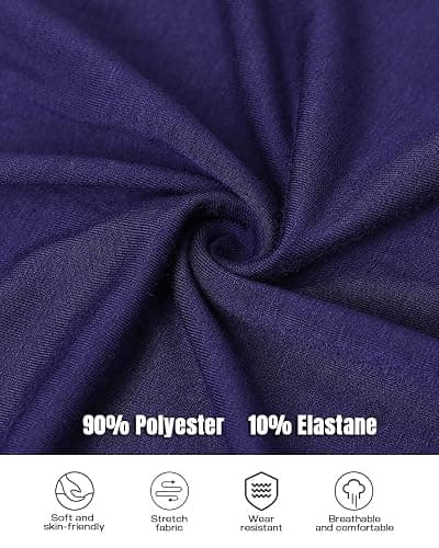 CHICME purplish blue sexy lace sleep dress thumbnail 7