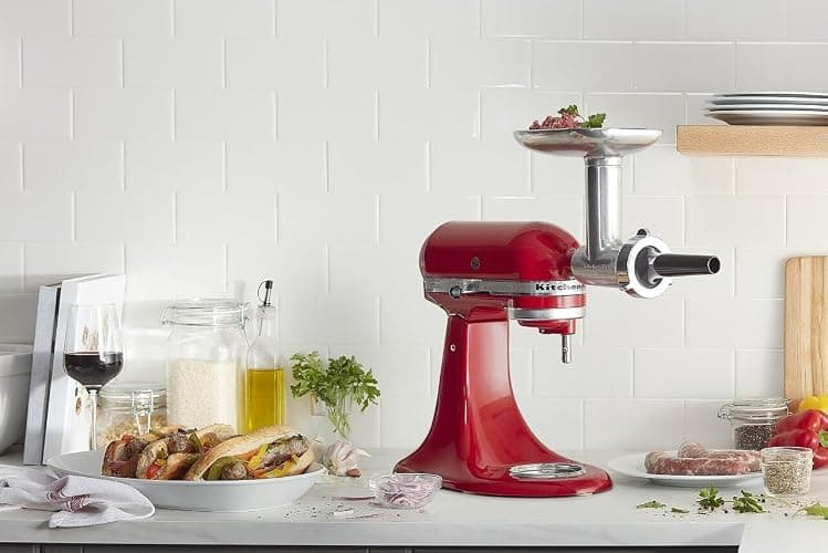 KitchenAid Stand Mixer Attachment, Food Grinder KSMMGA, Metal Food Grinder thumbnail 2