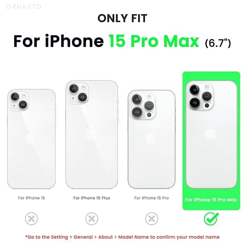 ORNARTO Compatible with iPhone 15 Pro Max Case 6.7", Slim Liquid Silicone 3 Layers Soft Gel Rubber Shockproof Protective Phone Case with Anti-Scratch Microfiber Lining-Hot Pink thumbnail 2