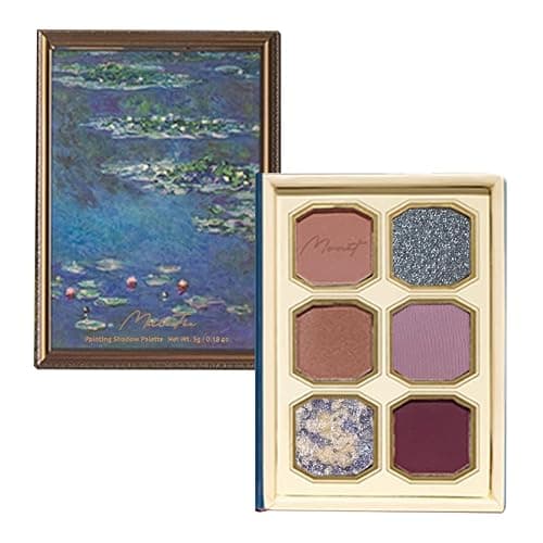 MilleFee Painting Eyeshadow Palette (06 Water Lilies), Eyeshadow Palette, Cool Deep, Cruelty-Free - Image 1