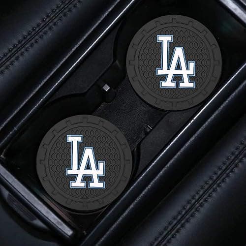 Silicone Dodgers Car Cup Holder Coasters,Baseball Fans Car Coasters for LA Dodgers Fans, Non-Slip Universal Fit Cup Holder Insert thumbnail 7