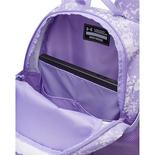 Under Armour Unisex Hustle Sport 6.0 Backpack, (539) Transparent/Transparent/White, One Size Fits Most thumbnail 4