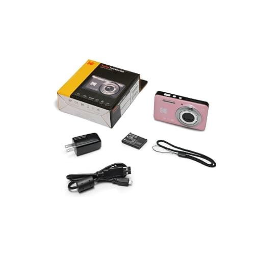 Kodak PixPro Friendly Zoom FZ55 16MP 1080p Full HD Digital Camera with 5X Optical Zoom Vlogging Camera (Pastel Pink) thumbnail 9