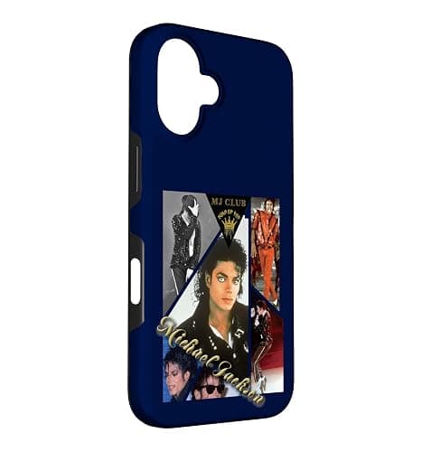 Michael Jackson 021 Back Printed Case for iPhone 16 thumbnail 3