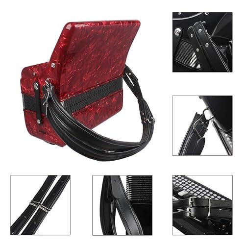 BIBISTORE Accordion Straps Accordion Shoulder Harness&Belt Musical Instrument Accessories thumbnail 4