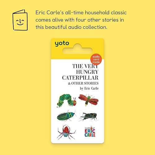 YOTO The Very Hungry Caterpillar & Other Stories by Eric Carle – Kids Audio Card for Use with Player & Mini All-in-1 Audio Device, Fun Screen-Free Listening for Playtime Bedtime Travel, Ages 1+ thumbnail 2