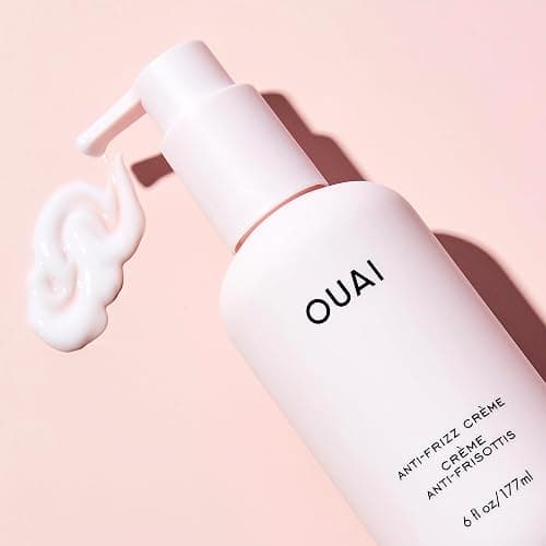 OUAI Anti Frizz Cream Travel Size - Moisturizing Hair Cream with Frizz Control & Heat Protection - Provides Hydration with Jackfruit & Beetroot Extract - Paraben, Phthalate & Sulfate Free thumbnail 9