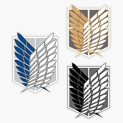 LAD Studio AOT STİCKER Pack AOT Logo Pack Window Bumper Sticker Decal 5"" - Image 1