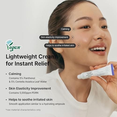 Dr.Althea PDRN Reju 5000 Cream | Biome PDRN Cream for Irritated, Sensitive Skin | Soothing Face Moisturizer with Panthenol and Centella | Korean Vegan Skin Care for All Skin Types, 0.7 Fl Oz thumbnail 5