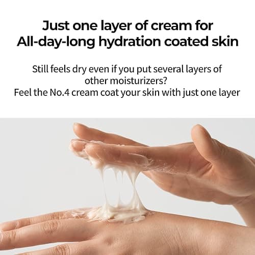 numbuzin No.4 Cream | Full-Nutrient Firming Cream | Skin Elasticity, Wrinkle Care, Anti-aging, Deeply Nourishing, Hydration | Red Ginseng, Panthenol, Niacinamide, Bifida | 2.02 fl. oz. thumbnail 8