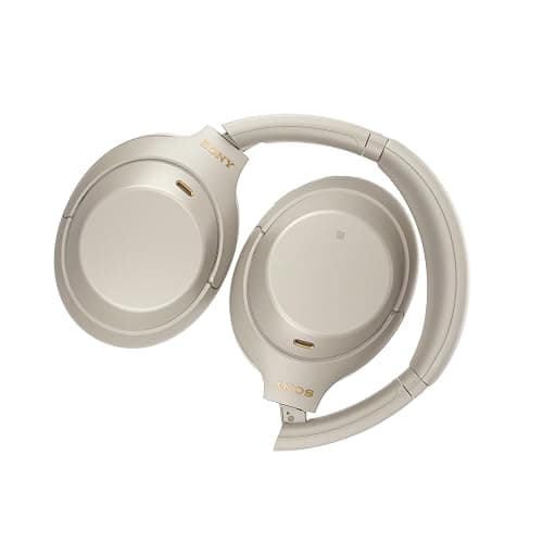 Sony WH-1000XM4 Wireless Noise-Cancelling Over-the-Ear Headphones - Silver thumbnail 8