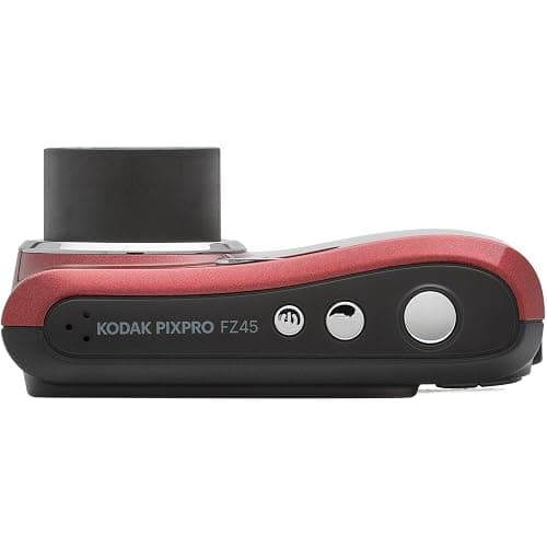 Kodak PIXPRO FZ45 16MP Digital Camera 4X Optical Zoom 27mm Wide Angle 1080P Full HD Video 2.7" LCD Camera (Red) + 64GB Card and Reader + Case + Memory Wallet + Tripod + Cleaning Bundle thumbnail 8