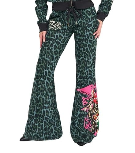 ED HARDY Women's Bootcut Sweatpants - Image 1