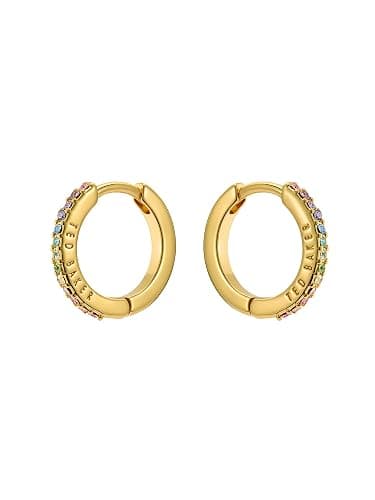 Ted Baker London Heplie Crystal Hoop Earrings For Women thumbnail 3