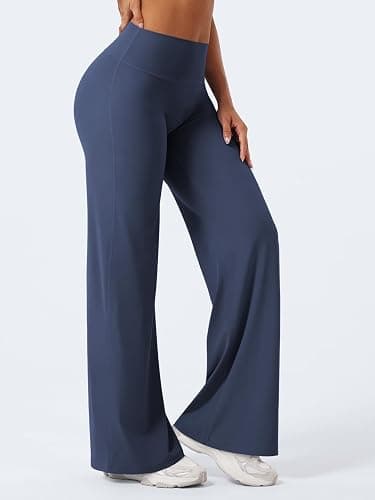 YEOREO Workout Leggings Womens No Front Seam Straight Leggings 29"/ 31.5"/ 33"/ 35" High Waist Buttery Eddiy Gym Yoga Pants thumbnail 7
