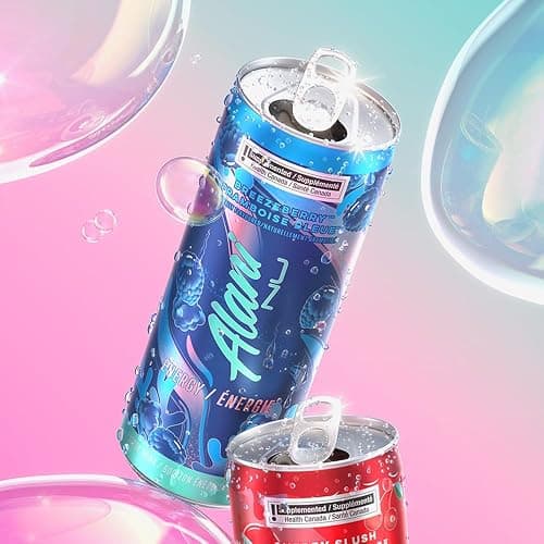 Alani Nu BREEZEBERRY Sugar Free, Low Calorie Energy Drinks | 140mg Caffeine | Pre Workout Performance with Antioxidants | Biotin B Vitamins | Zero Sugar | 10 Calories | 355mL (12 Pack) thumbnail 6