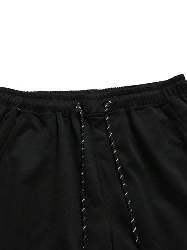 WDIRARA Men's Cross Print Casual Sweatpants Drawstring Waist Jogger Pants Long Pants thumbnail 4