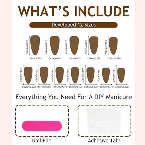 French Tip Press on Nails Medium Almond Fake Nails with Designs Gold Bow Glue on Nails White Acrylic False Nails Reusable Artificial Nails Press ons Glossy Full Cover Stick on Nails for Women - Gold Bow thumbnail 6