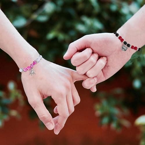 Sanyaa Hazbin Angle Bracelets Anime Merch Cosplay Matching Bracelets Gifts for Women Men thumbnail 4