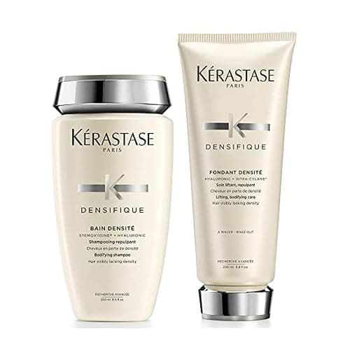 Kérastase Densifique Densité Shampoo & Conditioner Set – Thickening | Formulated with hyaluronic acid, strengthens strands, removes build-up, adds shine, for fine and thinning hair - Image 1