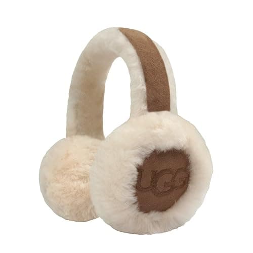 UGG Kids Earmuff with Plush Sheepskin Comfort, Snug Fit Headband - Minimalist Embroidered Logo - Warm Cold Weather Wear thumbnail 2