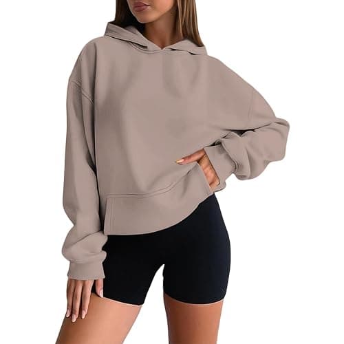 XINGJIAARTS Mockneck Sweatshirt Women Long Sleeve Fleece Top Pullover Hoodies For Women Sweater Shirts With Side Pockets New - Image 1