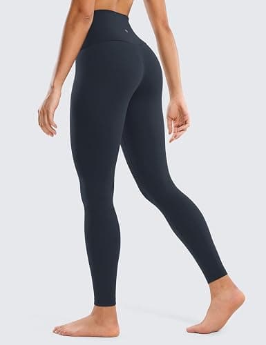 CRZ YOGA Butterluxe High Waisted Lounge Leggings 28'' - Workout Yoga Pants for Women Buttery Soft - Small - True Navy thumbnail 2