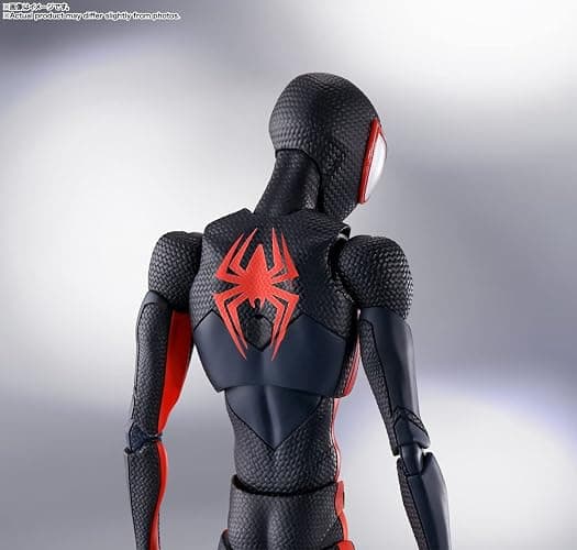 TAMASHII NATIONS - Spider-Man: Across The Spider-Verse - Spider-Man (Miles Morales) S.H.Figuarts Action Figure thumbnail 6