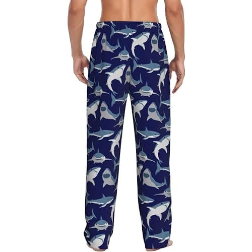 Yomko Smiley Face Men'S Pajama Pants Soft Sleep Lounge Pants Pjs Bottoms With Pockets thumbnail 3