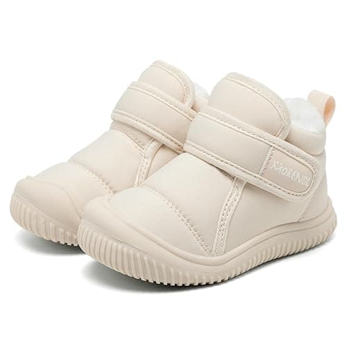 MORENDL Toddler Snow Boots Baby Booties Infant Winter Shoes First Walking Shoes thumbnail 5