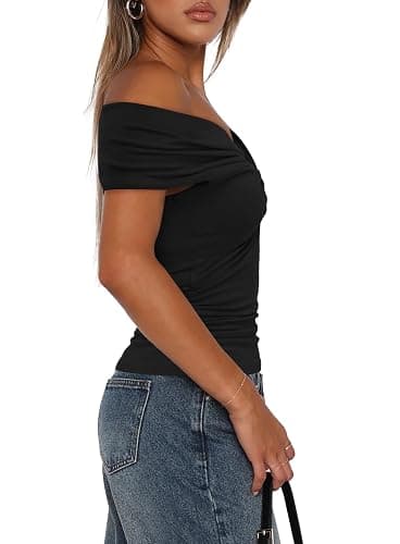 Darong Womens Off The Shoulder Size XS thumbnail 2
