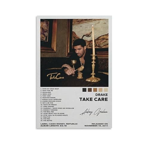 WILsem Take Care Album Cover Canvas Art - Rapper Music Posters for Wall Decor, Bedroom Aesthetic - 12x18 inch (30x45 cm) Unframe-style - Image 1