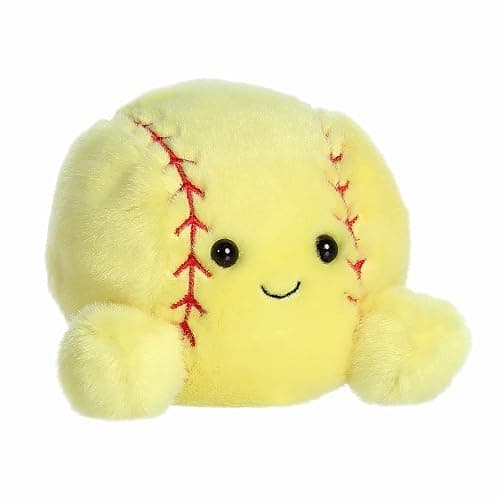 Aurora® Adorable Palm Pals™ Shortstop Soft Ball™ Stuffed Animal - Fun Collectible Plush for Kids and Adult Collectors - Perfect for Decorating Rooms and Birthday Gifts - Yellow 5 Inches thumbnail 2