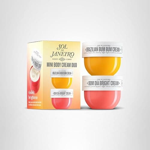Sol de Janeiro Mini Body Cream Duo Brazilian Bum Bum & Bom Dia Bright Cream | Trial Set, Travel Size, Beauty Minis, 2 Piece Set 25 mL, $24 Value thumbnail 9
