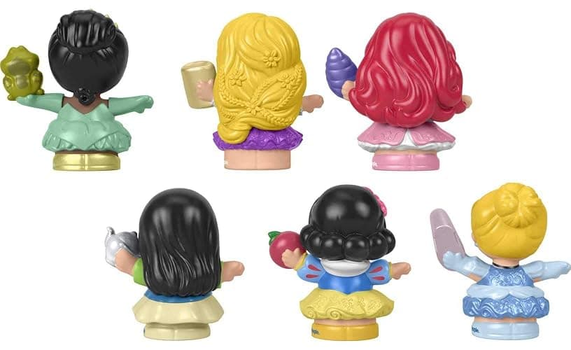 Fisher-Price Disney Princess Gift Set by Little People, 6 Character Figures for Toddlers and Preschool Kids Ages 18 Months to 5 Years (Amazon Exclusive) - Princess 6-Pack thumbnail 6