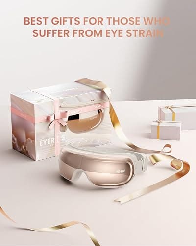 RENPHO Eyeris 3 Eye Massager with Heat and Cooling, Christmas Birthday Gifts for Women Mom Her Girls, Heated Eye Sleep Mask with Voice Control for Migraines, Reduce Dry Eyes, Temple Stye Eye Care thumbnail 4