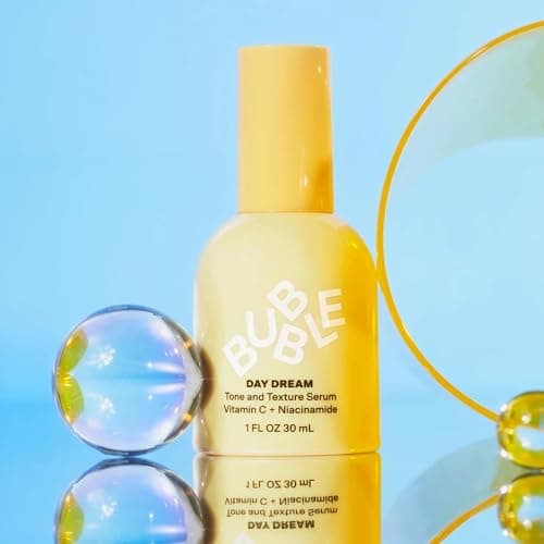 Bubble Skincare Day Dream Vitamin C Serum for Face - Hydrating Face Serum with Niacinamide + Ceramides - Helps Even Skin Tone and Improve Texture from Sun Damage - Summer Skin Care Essential (30ml) thumbnail 2
