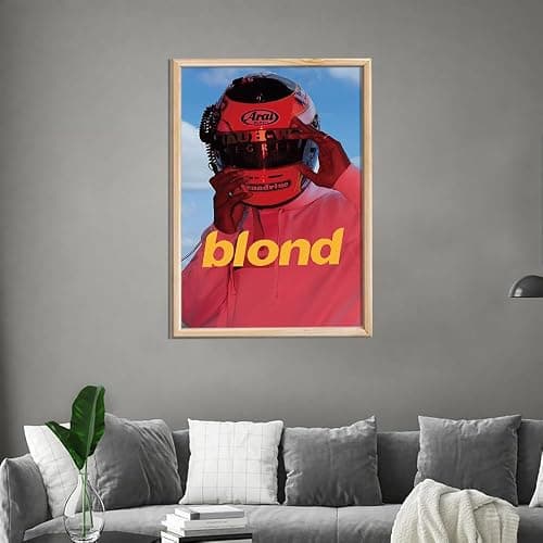 LCFhome Poster Red Moto Blond Album Cover Posters 12 by 18 inch Music Posters for Room Bedroom Living Room Aesthetic Canvas Wall Art for Room Decor-Unframed thumbnail 5