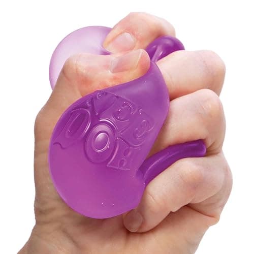 Schylling NeeDoh Nice Cube -Sensory Squeeze Toy with Super Solid Squish - 2.25" Cube (Purple) thumbnail 3