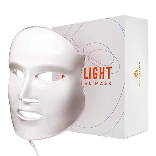 Aphrona® | FDA cleared Moonlight LED Facial Mask Skin Care Mask, Women mom wife lady gift, LED Light Therapy Red Blue light for Acne Removal Wrinkle Reduction - Image 1