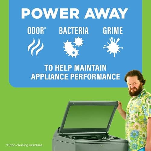 Affresh Washing Machine Cleaner, Helps Power Away Odor Causing Bacteria & Grime Deep Inside Pump, Valve & Hoses, 6 Time Release Tablets, 6 Month Supply thumbnail 2