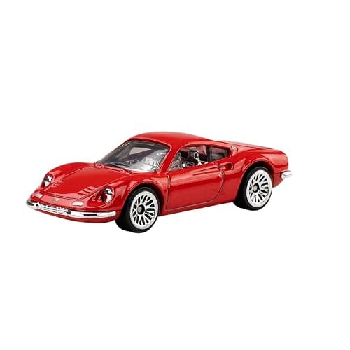 Hot Wheels Toy Ferrari Cars, Die-Cast 5-Pack in 1:64 Scale, Officially Licensed Set of 5 Ferrari Collectible Vehicles for Play or Display thumbnail 5
