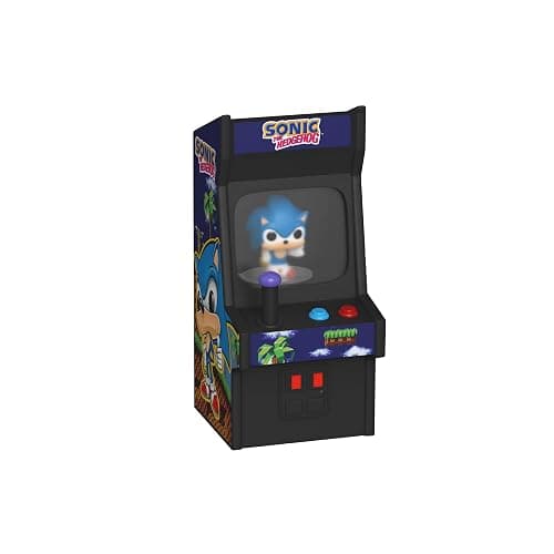 Funko Bitty POP! Arcade: Sonic the Hedgehog - Sonic | Official Video Games Merch - Collectable Toy - Birthday Gift Idea for Fans and Collectors thumbnail 2